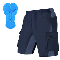 VAYAGER SPORTS Men's Mountain Bike Shorts 3D Padded Bicycle MTB Shorts