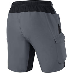 VAYAGER SPORTS Men's Mountain Bike Shorts 3D Padded Bicycle MTB Shorts