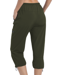 VAYAGER SPORTS Women's Outdoor Hiking Capris UPF 50+ Capri Pants