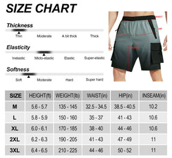 VAYAGER SPORTS  Men's Hiking Shorts Lightweight Multi Pocket Outdoor Shorts