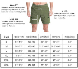 VAYAGER SPORTS Men's Cargo Shorts 100% Cotton Multi Pocket Outdoor Hiking Shorts