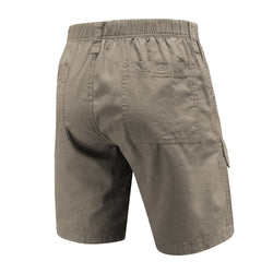 VAYAGER SPORTS Men's Cargo Shorts 100% Cotton Multi Pocket Outdoor Hiking Shorts