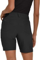 Women's Short Hiking Camping Travel 6 Pockets Quick Dry Water Resistant - Vayager Sports