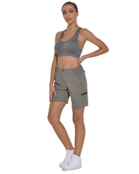 VAYAGER SPORTS Women's Short Hiking Camping Travel 6 Pockets Quick Drying